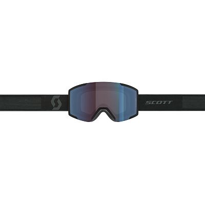 Превью Горнолыжная маска Маска горнолыжная SCOTT Shield Mineral Black/Enhancer Blue Chrome (277837-7413347)